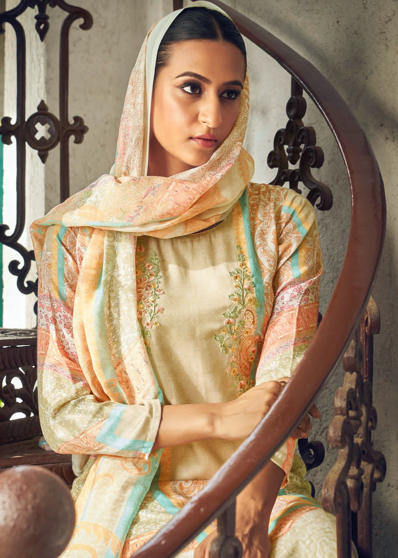 Sadhana Fashion Mehtaab Vol 4 Pure Jam Cotton With Fency Work Salwar Kameez