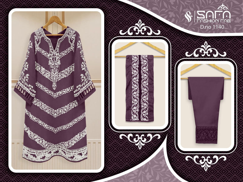 Safa Fashion Fab Dno1140 Heavy Georgette Luxury Pret Collection