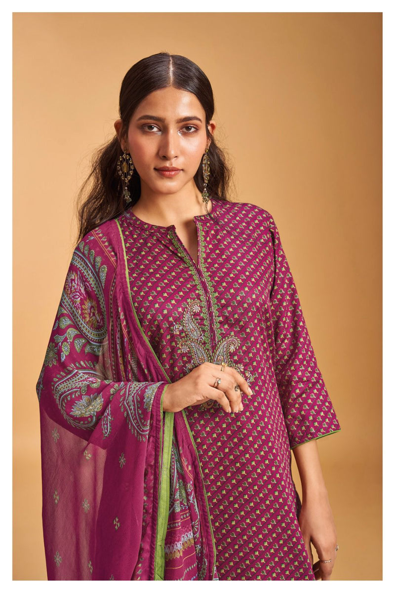 Ganga Danica 1835 Premium Cotton Silk Embroided Pret Collection
