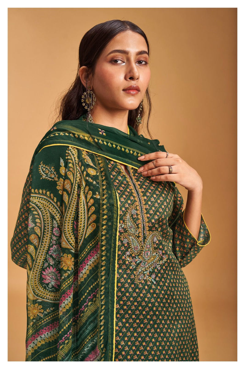 Ganga Danica 1835 Premium Cotton Silk Embroided Pret Collection