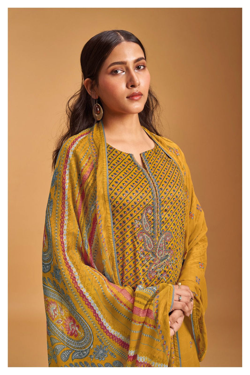 Ganga Danica 1835 Premium Cotton Silk Embroided Pret Collection