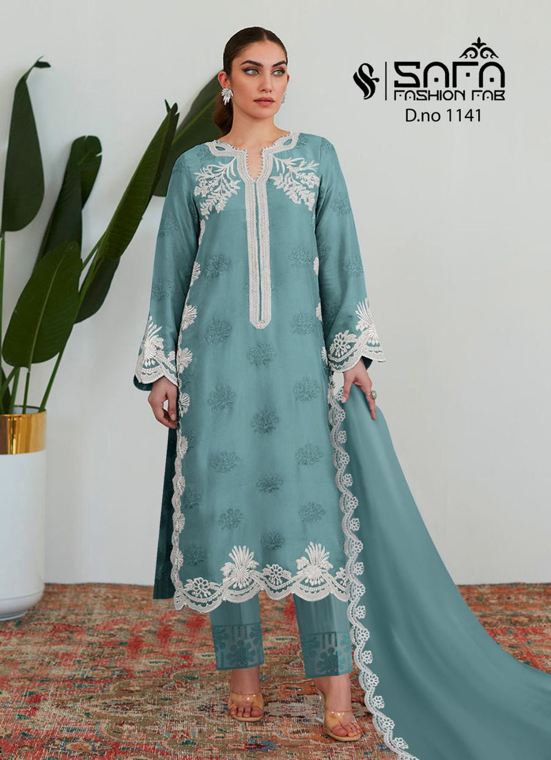 Safa Fashion Fab Dno 1141 Heavy Georgette Luxury Pret Collection