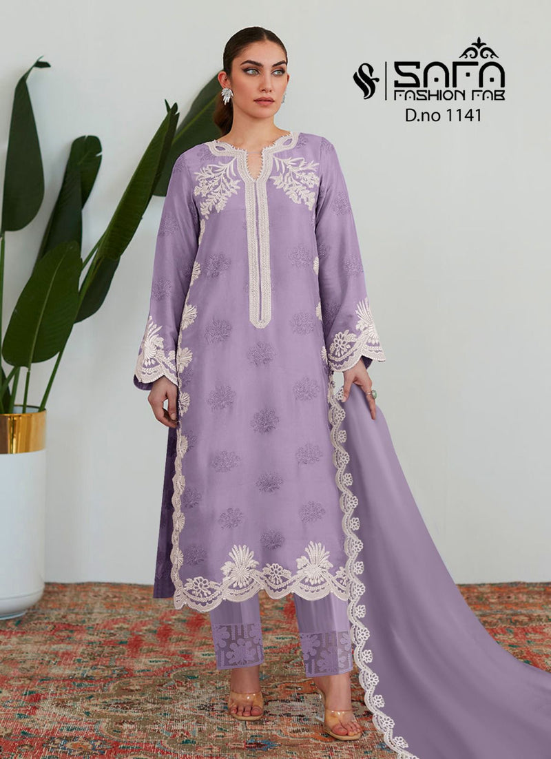 Safa Fashion Fab Dno 1141 Heavy Georgette Luxury Pret Collection