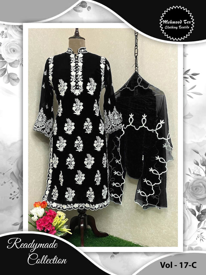 Mehmood Tex Vol 17 Heavy Fox Georegette Embroieded Pret Collection