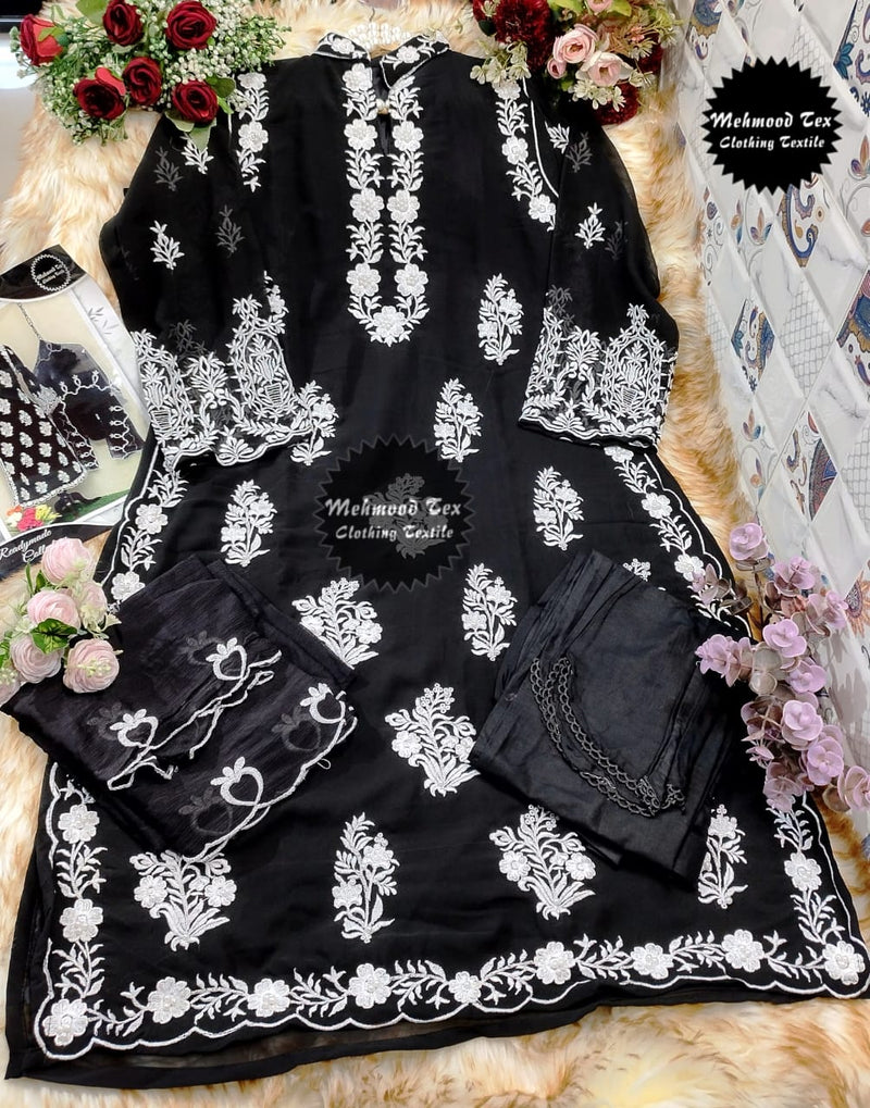 Mehmood Tex Vol 17 Heavy Fox Georegette Embroieded Pret Collection