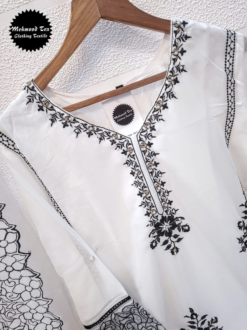 Mehmood Tex Vol 28 Heavy Fox Georegette Embroided Pret Collection