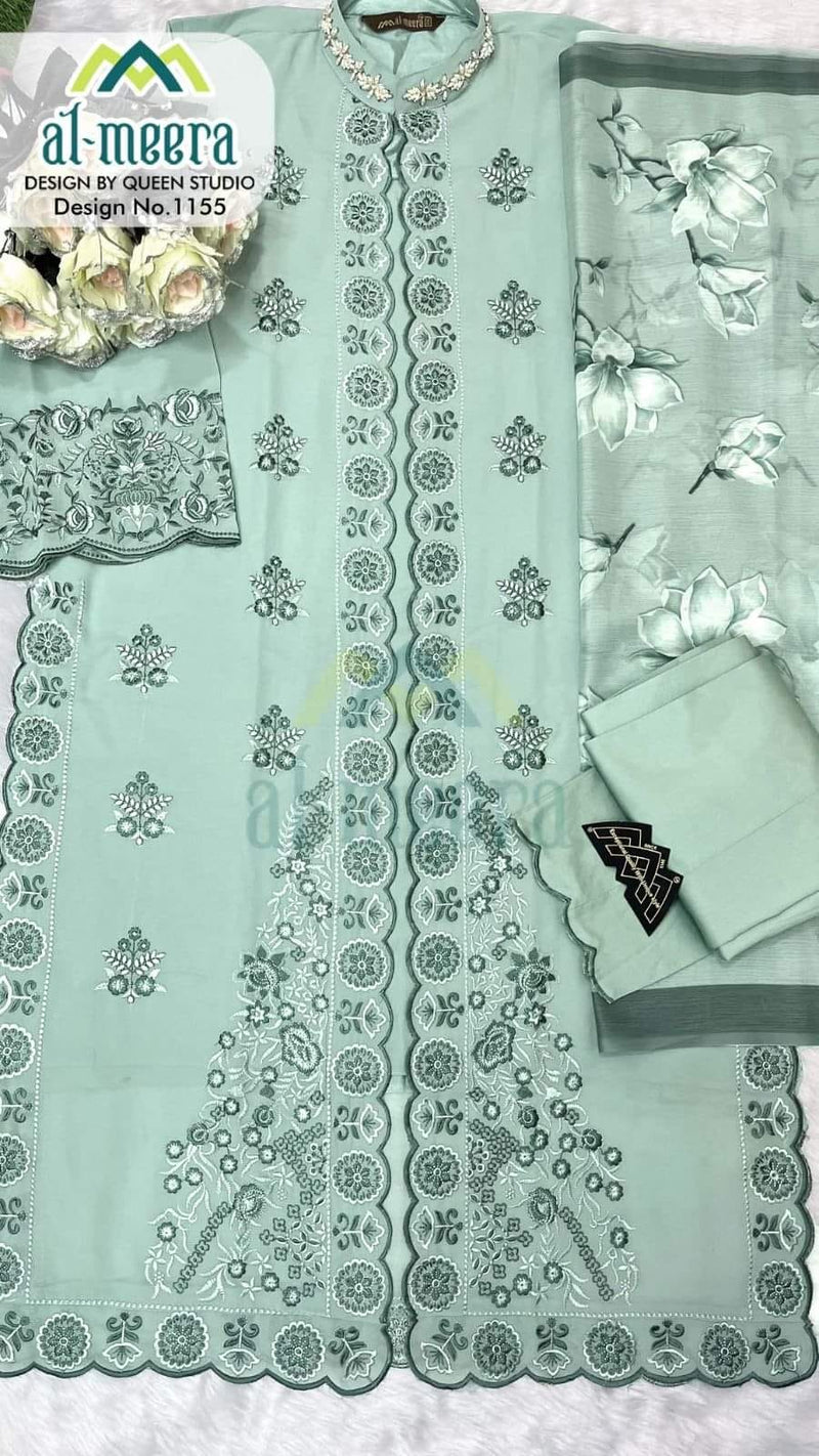 Al Meera Dno 1155 Fox Georgette Pret Collection