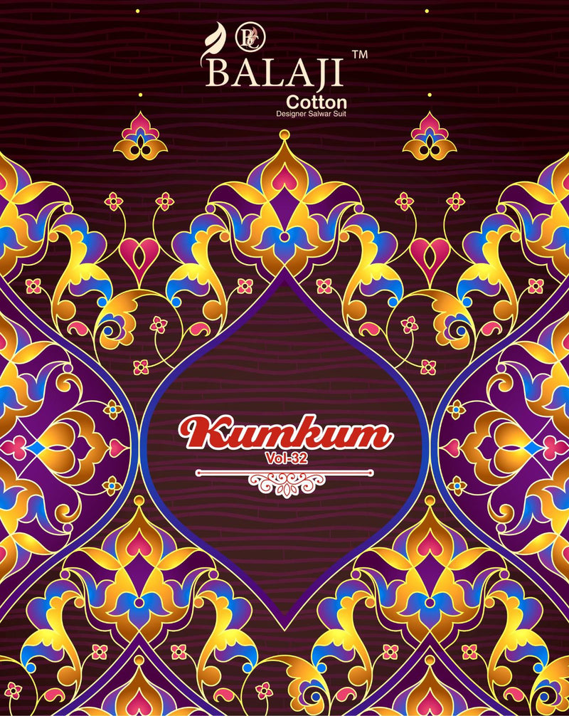 Balaji Cottton Kumkum Vol 32 Cotton Kurti
