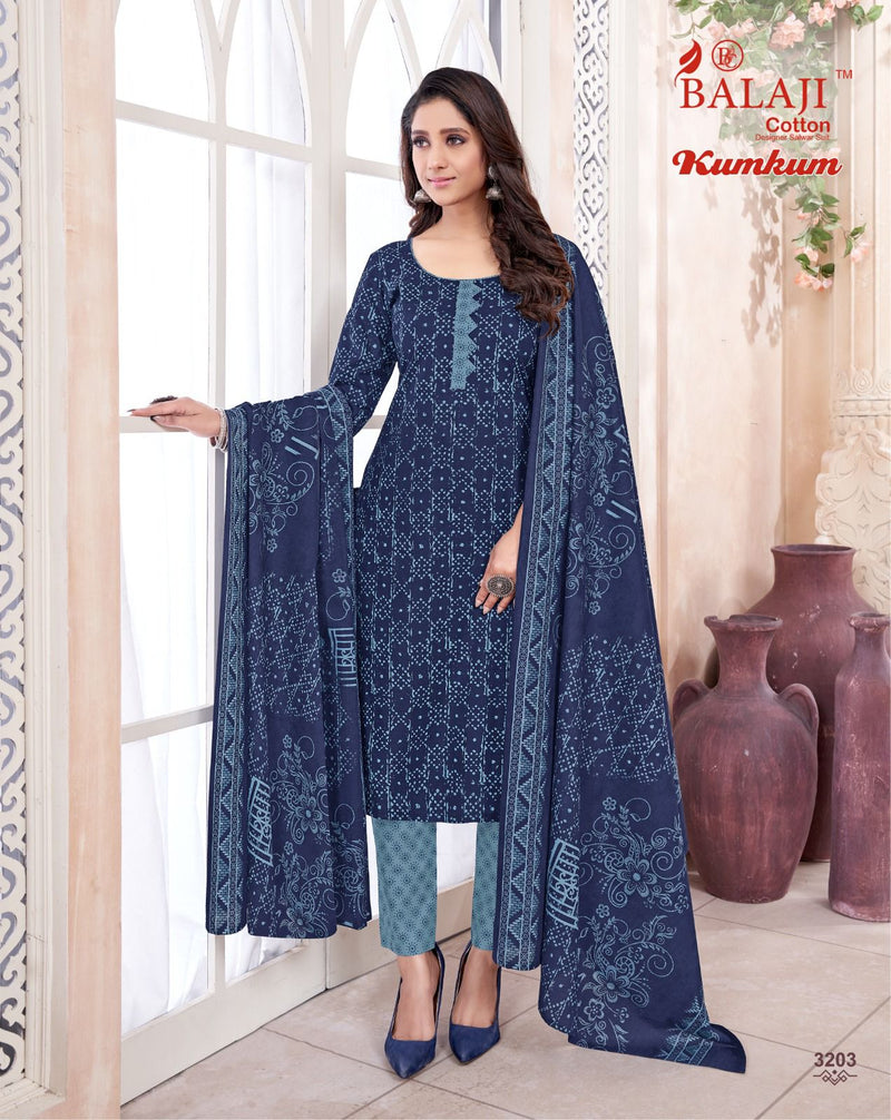 Balaji Cottton Kumkum Vol 32 Cotton Kurti