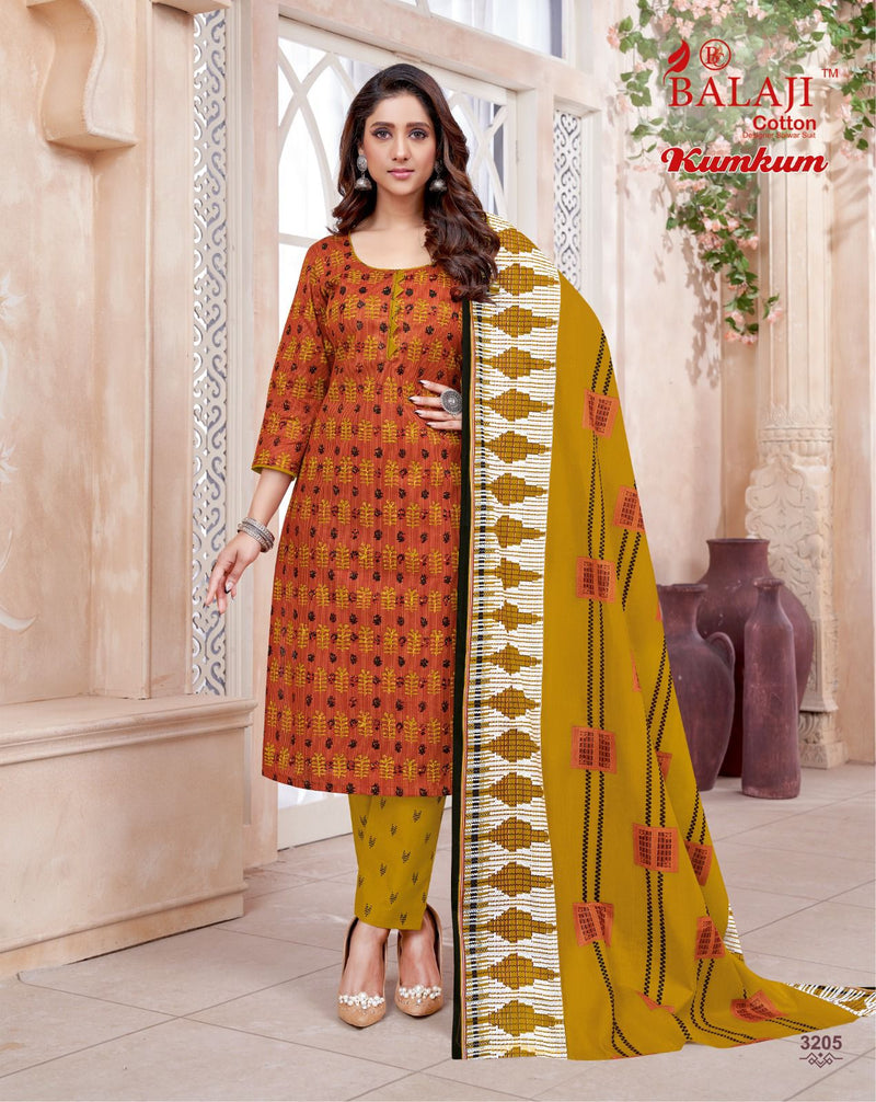 Balaji Cottton Kumkum Vol 32 Cotton Kurti