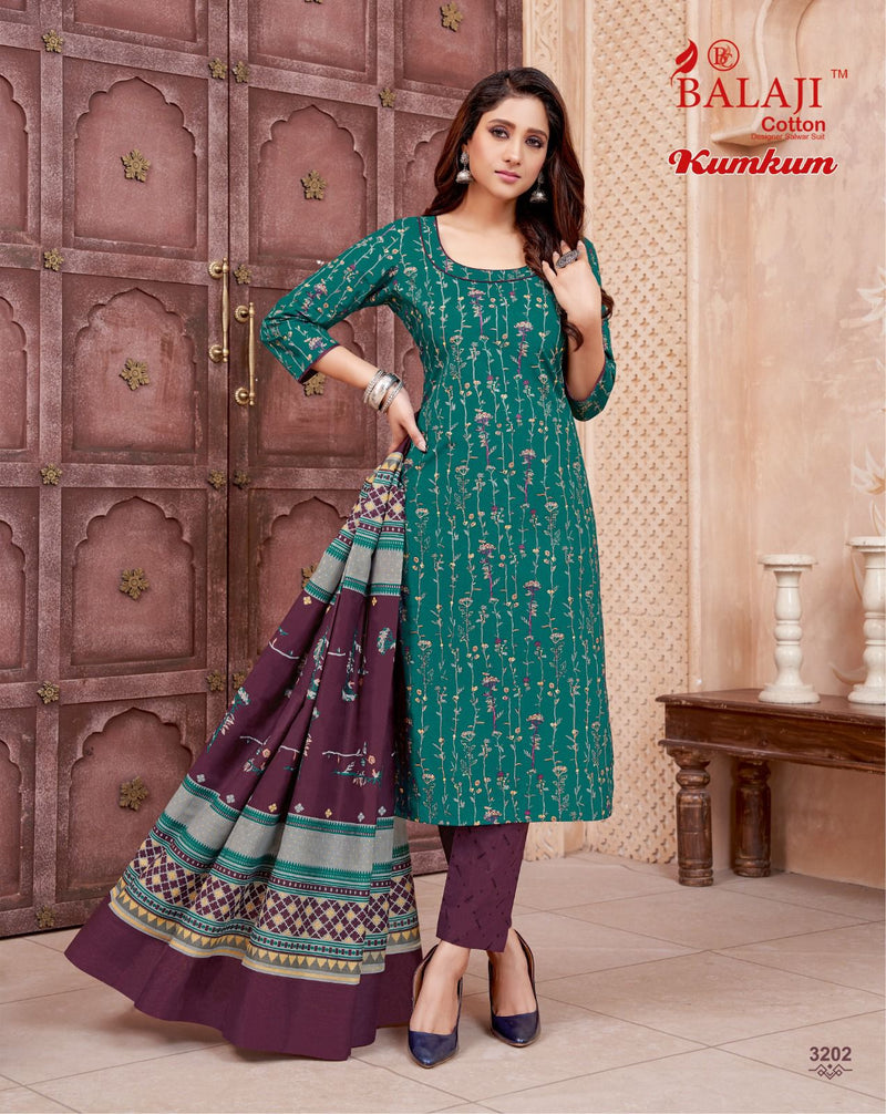 Balaji Cottton Kumkum Vol 32 Cotton Kurti