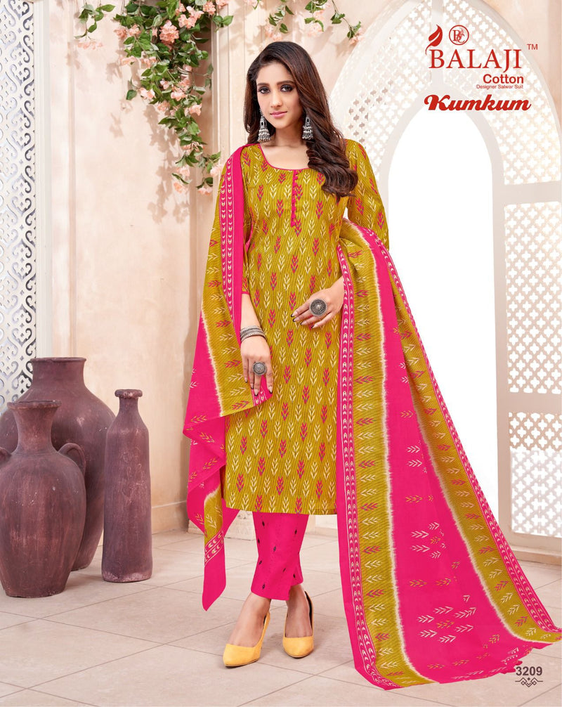 Balaji Cottton Kumkum Vol 32 Cotton Kurti