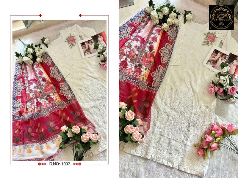 Firdous Jayna Vol 1 Cotton Embroided Pret Collection