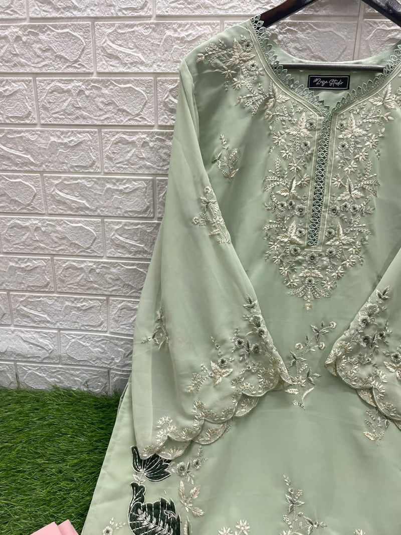 Zoya Studio Zs 1133 Georgotte Embroided Pret Collection