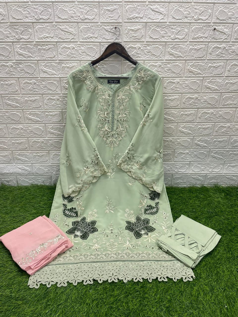 Zoya Studio Zs 1133 Georgotte Embroided Pret Collection