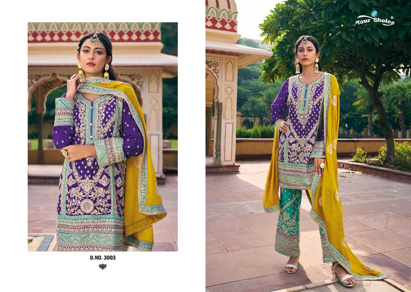 Your Choice Avani Chinon Modern Pakistani Fancy Designer Salwar Kameez
