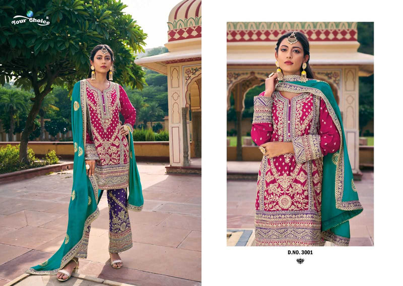 Your Choice Avani Chinon Modern Pakistani Fancy Designer Salwar Kameez