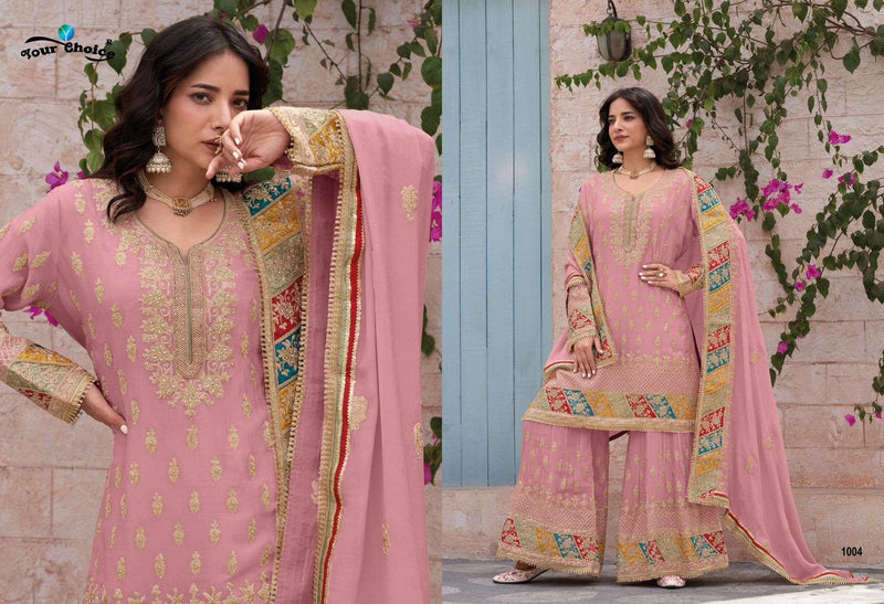 Your Choice Orbit Chinon Heavy Designer Party Wear Salwar Suit