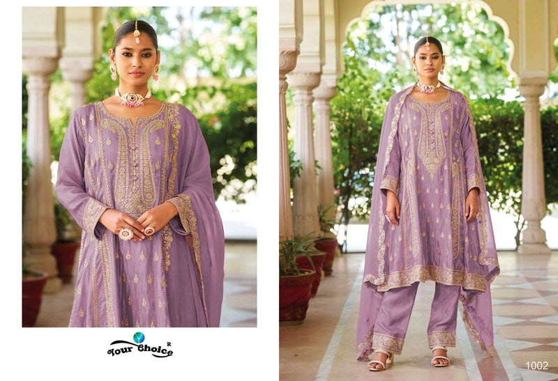 Your Choice Rozy Premium Simar Designer Partywear Salwar Suit