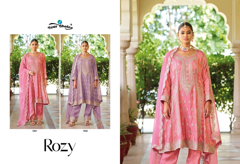 Your Choice Rozy Premium Simar Designer Partywear Salwar Suit