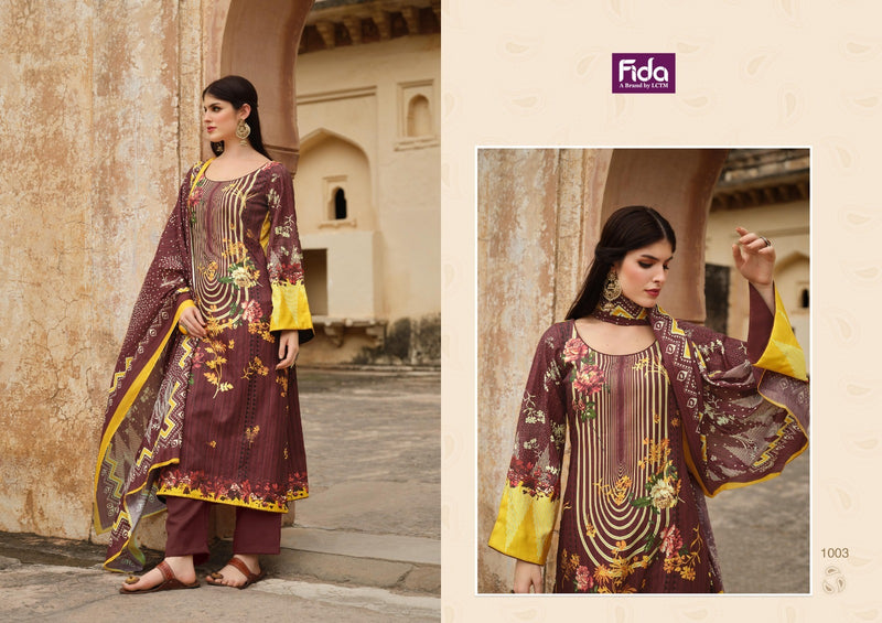 Fida Zaara Pashmina Printed Winter Wear Salwar Kameez Collection