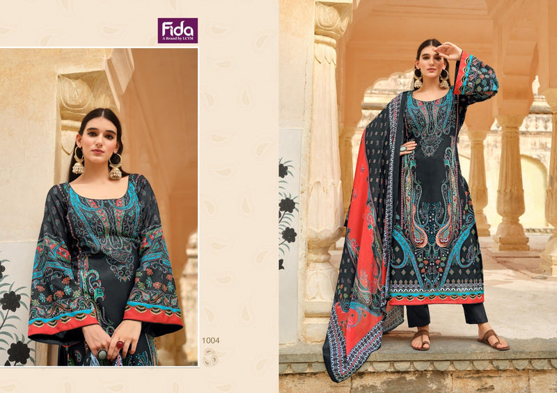 Fida Zaara Pashmina Printed Winter Wear Salwar Kameez Collection