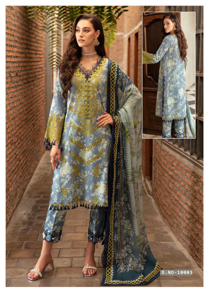 Keval Fab Zara Ali Firdous Vol 14 Cotton Karachi Printed Salwar Kameez Collection
