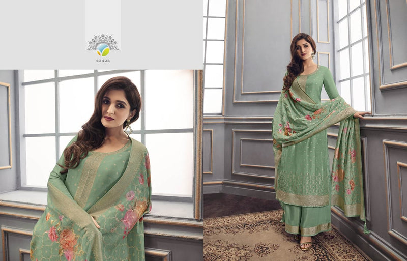 Vinay Fashion Kasheesh Zareena Vol 7 Hit List Jacquard Heavy Embroidery Work Fancy Partywear Salwar Kameez