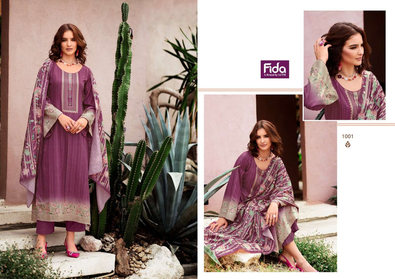 Fida Zeal Pashmina Kashmiri Wool Designer Printed Salwar Suit Collection