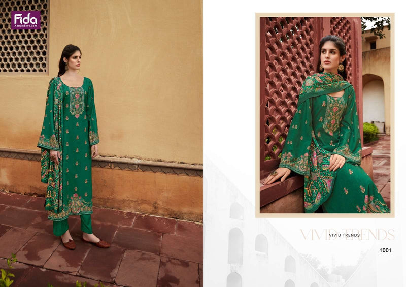 Fida Zerina Pashmina Digital Wool Fancy Printed Salwar Kameez Collection
