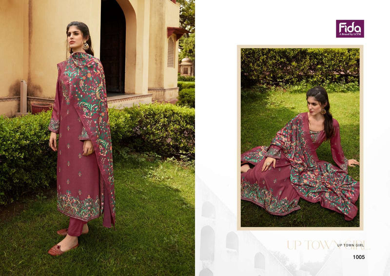 Fida Zerina Pashmina Digital Wool Fancy Printed Salwar Kameez Collection