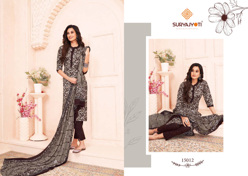 Suryajyoti Zion Collection Vol 15 Cotton Printed Regular Wear Salwar Suit