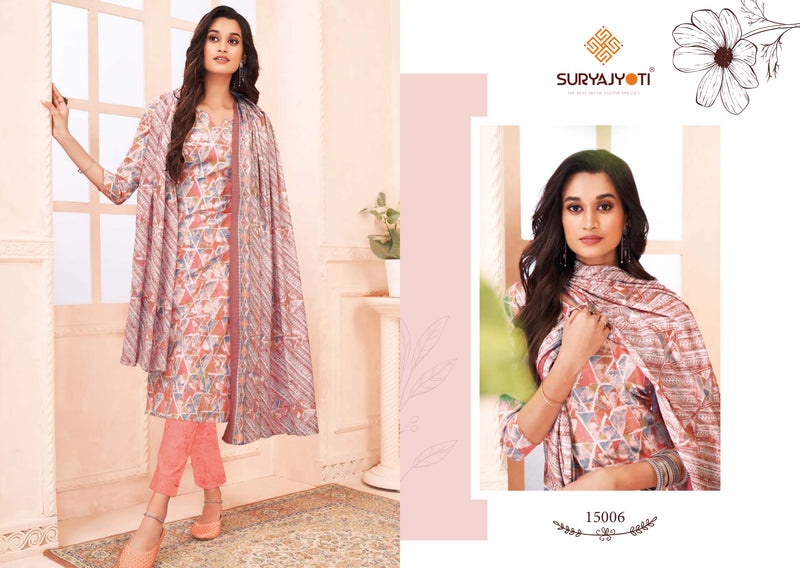 Suryajyoti Zion Collection Vol 15 Cotton Printed Regular Wear Salwar Suit