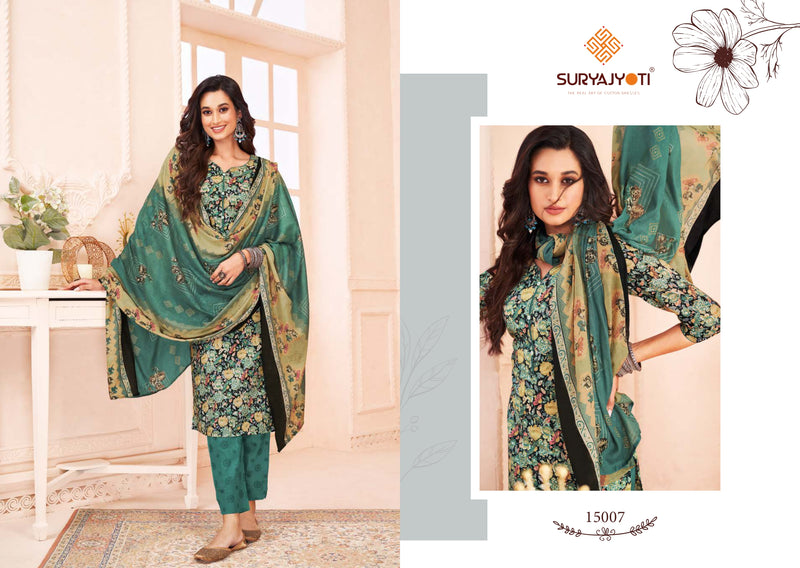 Suryajyoti Zion Collection Vol 15 Cotton Printed Regular Wear Salwar Suit