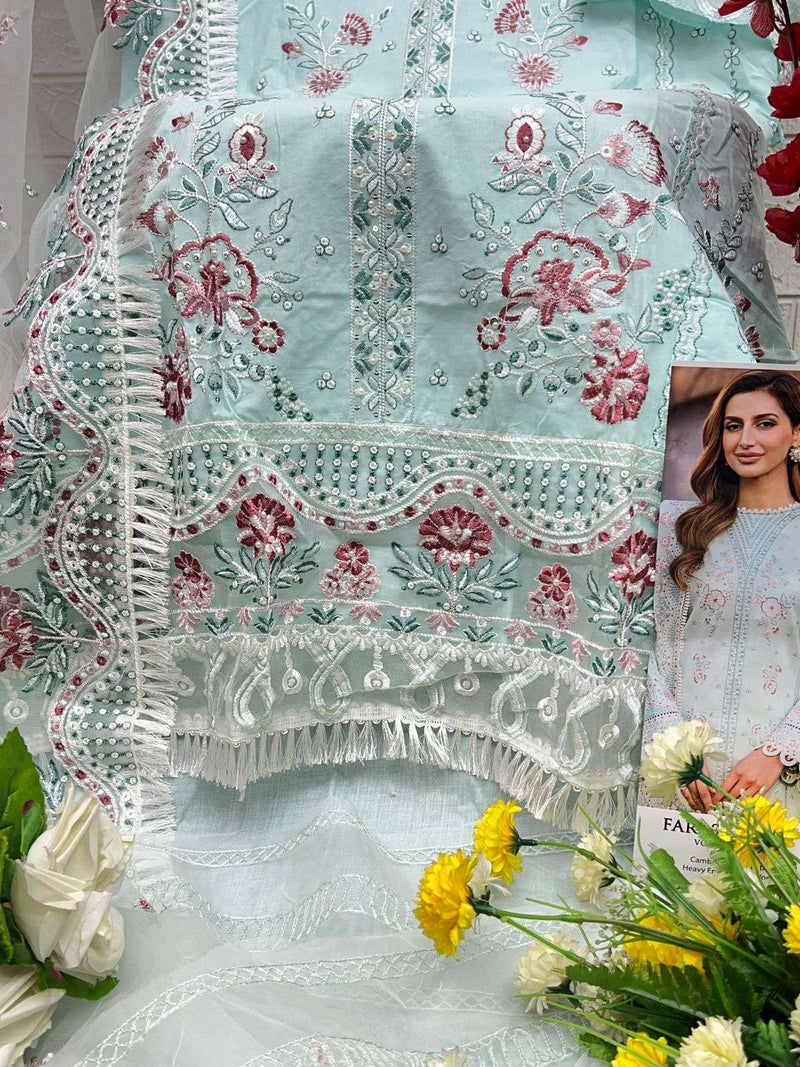 Zaha Farasha Vol 2 Cotton With Heavy Embroidery Digital Work Of Pakistani Salwar Kameez