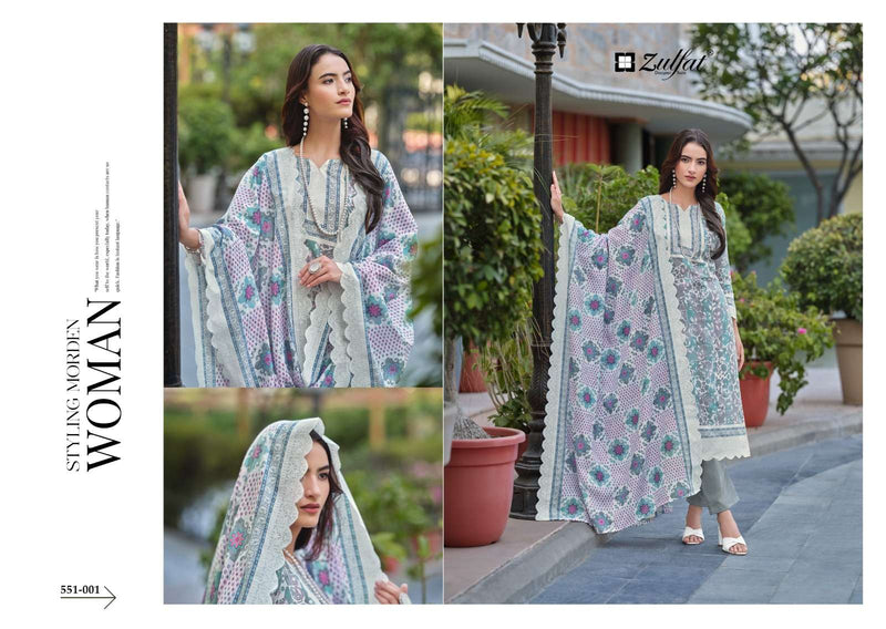 Zulfat Designer Farhana Vol 7 Cotton Exclusive Designer Printed Designer Salwar Kameez
