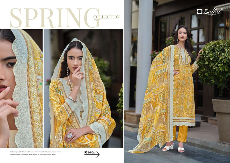 Zulfat Designer Farhana Vol 7 Cotton Exclusive Designer Printed Designer Salwar Kameez