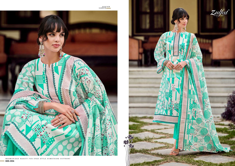 Zulfat Designer Studio Farhana Vol 9 Pure Cotton Printed Fancy Salwar Suit