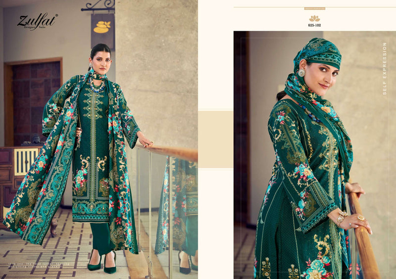 Zulfat Designer Suits Kalki Pure Viscose Rayon Printed Embroidered Work Salwar Suit