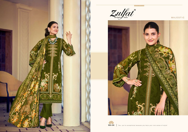 Zulfat Designer Suits Kalki Pure Viscose Rayon Printed Embroidered Work Salwar Suit