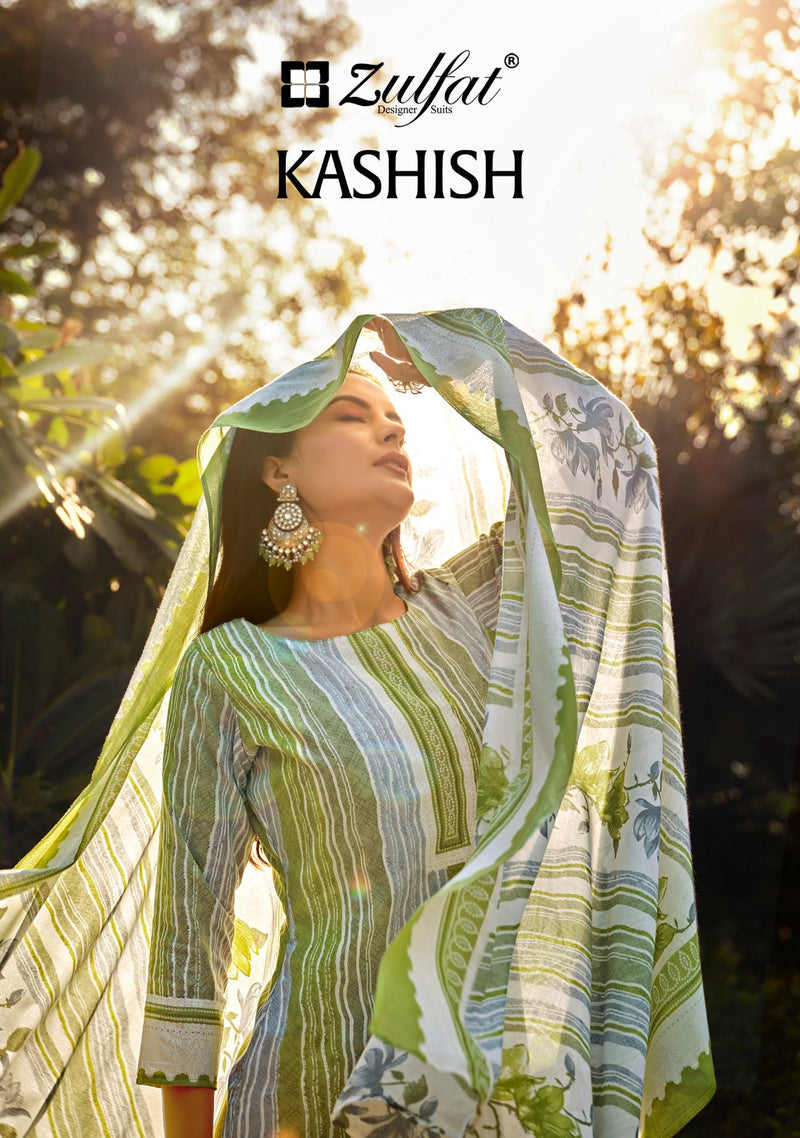 Zulfat Designer Suits Kashish Pure Cotton Exclusive Designer Salwar Suit
