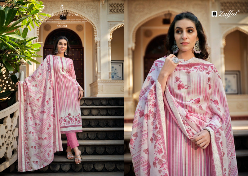 Zulfat Designer Suits Kashish Pure Cotton Exclusive Designer Salwar Suit