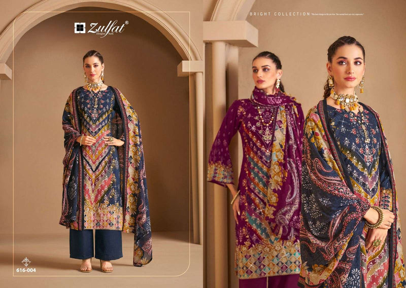 Zulfat Designer Suits Aayat Vol 12 Viscose Rayon Handwork Salwar Suit
