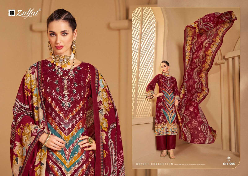 Zulfat Designer Suits Aayat Vol 12 Viscose Rayon Handwork Salwar Suit