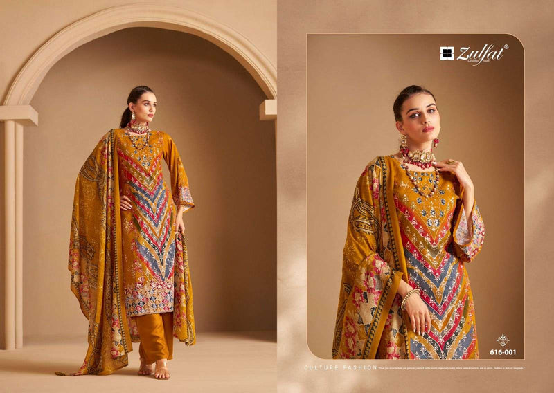 Zulfat Designer Suits Aayat Vol 12 Viscose Rayon Handwork Salwar Suit