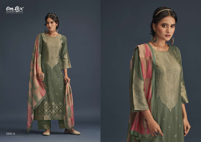 Aamod Vol 4 By Omtex Amazing Festive Wear Salwar Kameez
