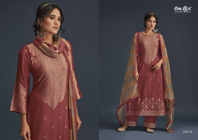 Aamod Vol 4 By Omtex Amazing Festive Wear Salwar Kameez
