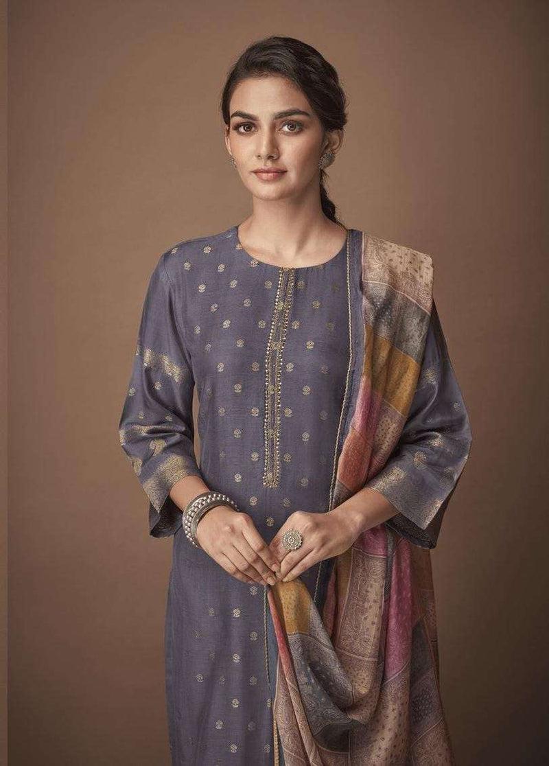 Aamod Vol 6 By Omtex Festive Wear Salwar Kameez With Digital Print Dupatta Collection