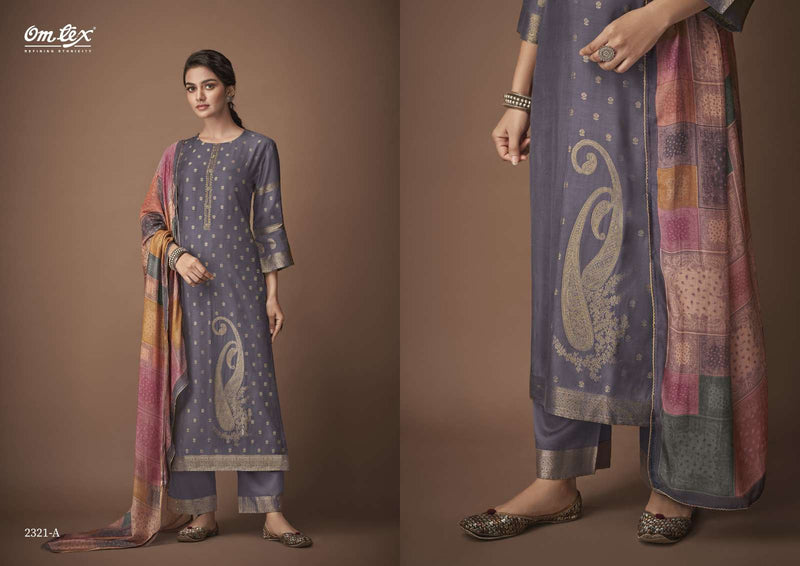 Aamod Vol 6 By Omtex Festive Wear Salwar Kameez With Digital Print Dupatta Collection