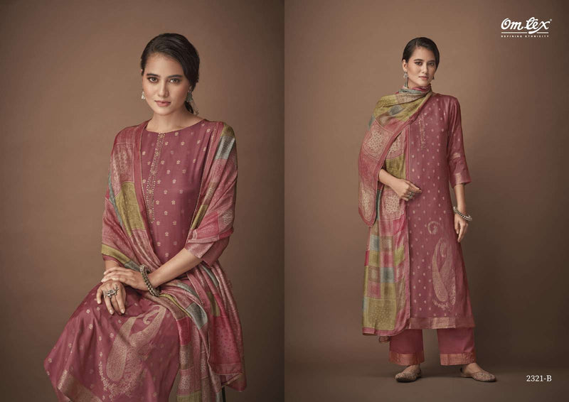 Aamod Vol 6 By Omtex Festive Wear Salwar Kameez With Digital Print Dupatta Collection